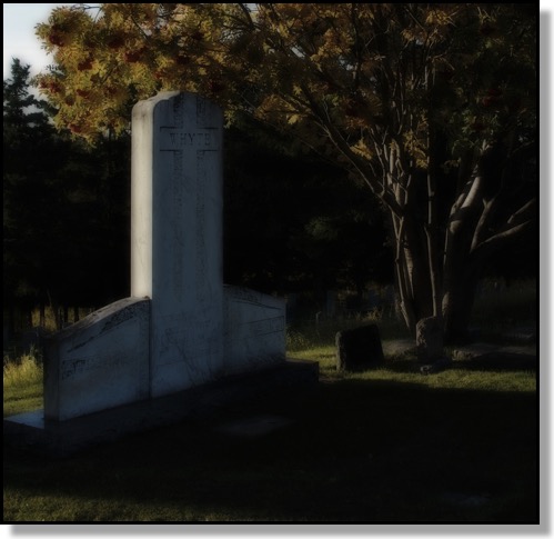 Halloween, Cemetery, Red Deer, Alberta, Canada